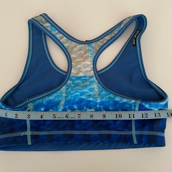 WAVE LIFE Women's Medium Vibrant Blue Marlin Reversible Style Razor Back Top - Picture 5 of 7